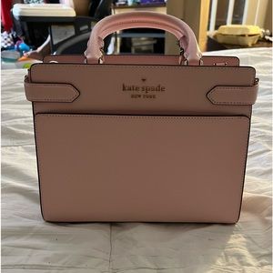 Kate spade medium staci satchel pink